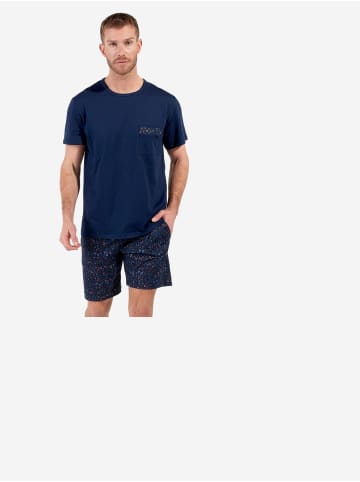 HOM Shorty Broceliande Short Sleepwear in navy print
