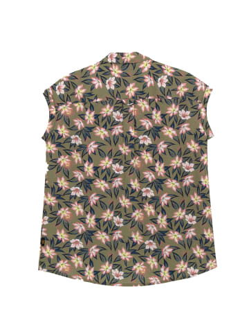 Jack Wolfskin Bluse Luena Shirt Damen Bluse Sportbluse Freizeithemd in Grün