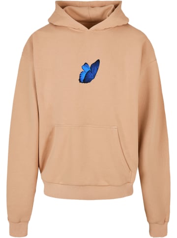Mister Tee Mister Tee Unisex Le Papillon Heavy Oversize Hoody in unionbeige