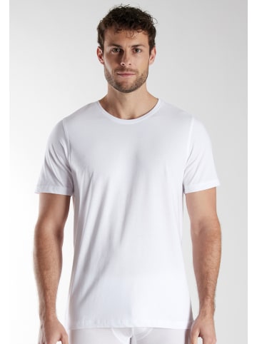 Bugatti T-Shirt 2Er Pack Bari in weiß-hell-uni