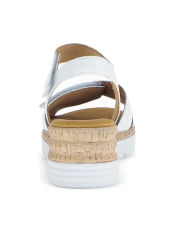 Gabor Keilpantoletten in Weiß