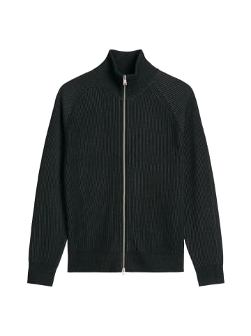Marc O'Polo Stehkragen-Strickjacke regular in Schwarz