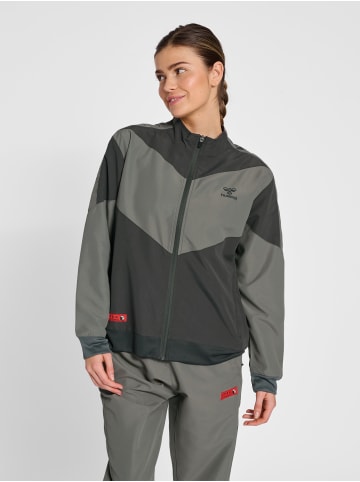 Hummel Reißverschluss Jacke Hmlpro Damen in FORGED IRON/QUIET SHADE
