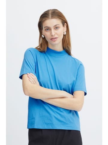 ICHI T-Shirt in blau