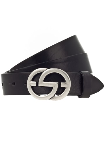 Vanzetti Gürtel Leder schwarz