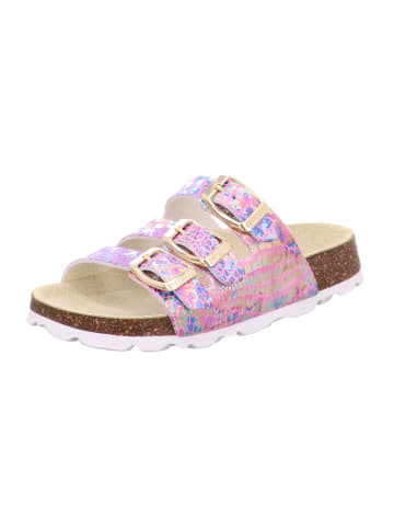 Tieffußbett Pantolette FUSSBETTPANTOFFEL in Rose
