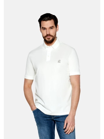 Armani Exchange Poloshirt in weiss