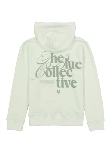Garcia Sweater Hoodie Kapuzenpullover in milky green