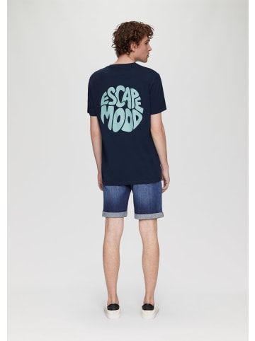 QS T-Shirt in 58D0_tiefblau