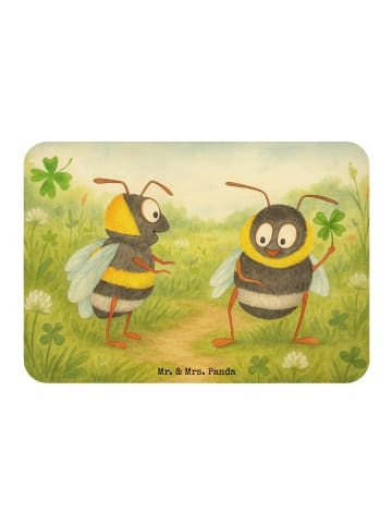 Mr. & Mrs. Panda Kühlschrankmagnet Hummeln Kleeblatt Design ohne... in Weiß