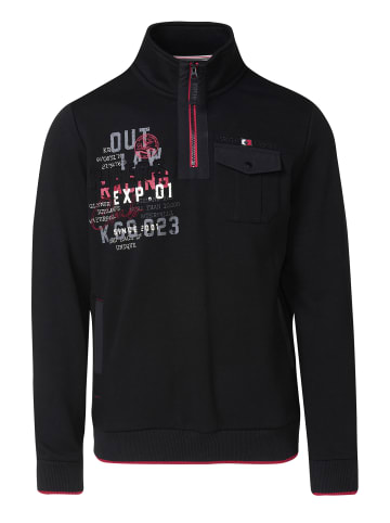 KOROSHI Sweatshirt. in SCHWARZ