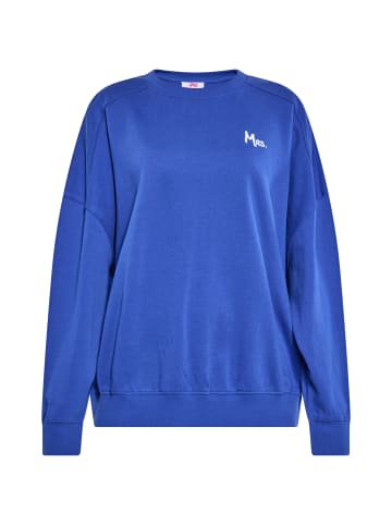 myMo Sweatshirt in Königsblau