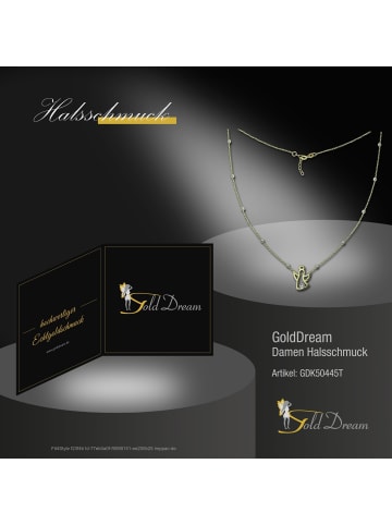 GoldDream Halskette Gold 333 Gelbgold - 8 Karat 43cm bis 45cm