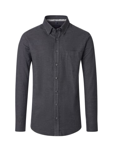 CASAMODA Freizeithemd in Dunkelgrau