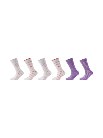 camano Socken 6er Pack ca-soft in lilac petal