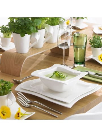 Villeroy & Boch 4er Set Bols NewWave ø 17 cm weiß in weiß