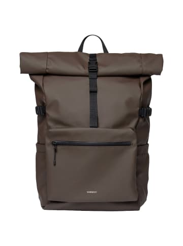 SANDQVIST Stream Rolltop - Rucksack 16" 67 cm (black) in braun