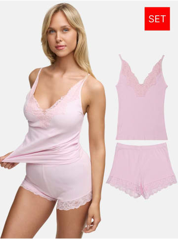 Tazzio Nachtwäsche-Set "F909" - in Pink