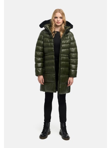 Navahoo Steppmantel Lumeiaa 14 in Dark Olive