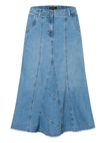 More & More Jeansrock in middle blue denim