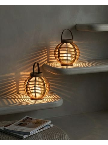 Beliani 1er-Set Dekorative Leuchte für den Außenbereich SEBU in