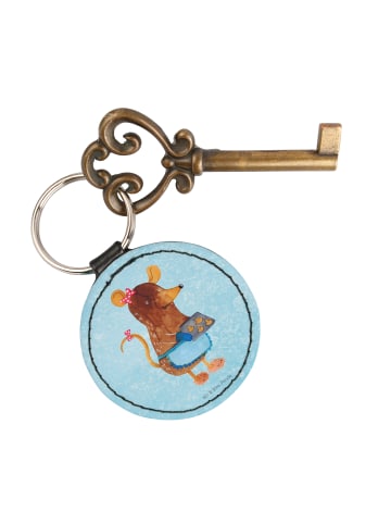 Mr. & Mrs. Panda anhänger schlüssel Maus Kekse ohne Spruch in Eisblau