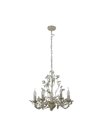 Licht-Erlebnisse Kronleuchter (B)50 x (L)50 x (T)48 cm in Creme Gold
