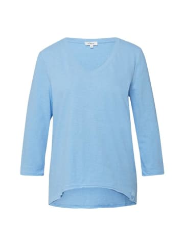 S.OLIVER RED LABEL Langarmshirt in Blau