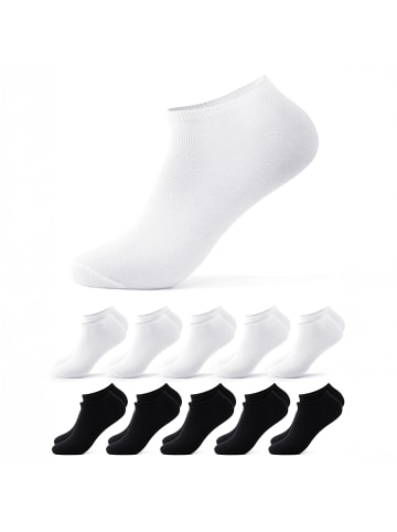 Occulto 10er Pack Sneakersocken Alexa Blk-Wht 35-38