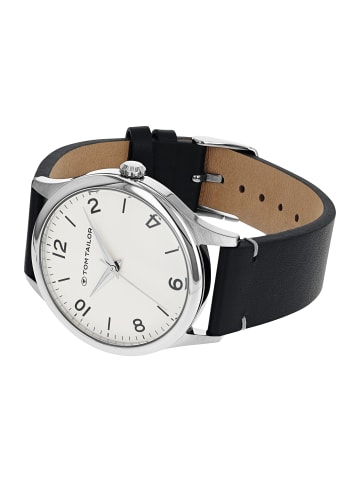 Tom Tailor Quarzuhr Edelstahl in Schwarz