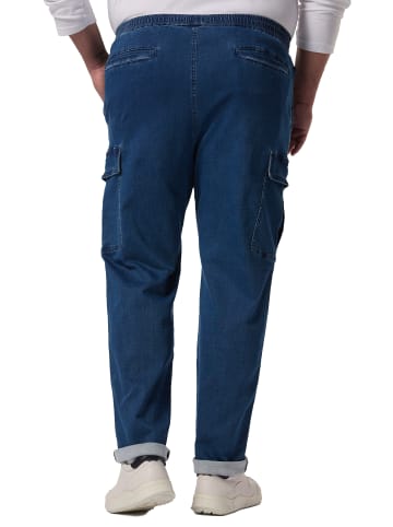 Men Plus Jeanshose in blue denim