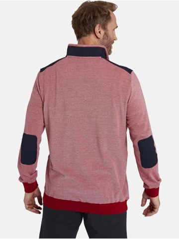 Jan Vanderstorm Sweatshirt ALVARIN in rot