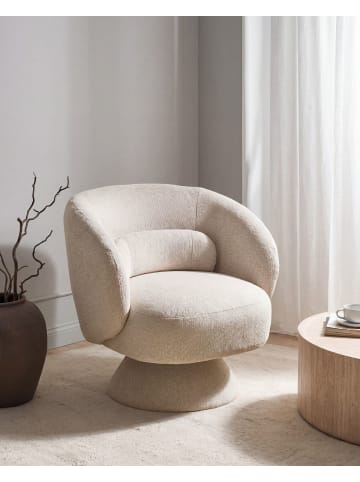 Beliani 2-tlg Sessel LIEKSA in Beige
