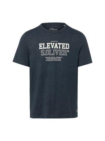 s.Oliver Shirt in anthrazit weiß - 0002