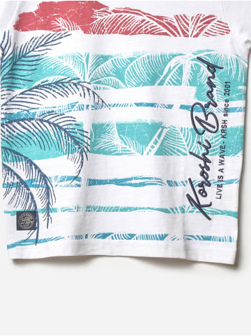 KOROSHI T-shirt mit kurzen Ã¤rmeln fÃ¼r jungen in weiß