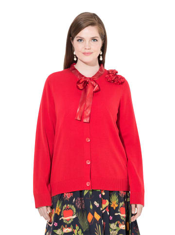 Ulla Popken Strickjacke in salsa