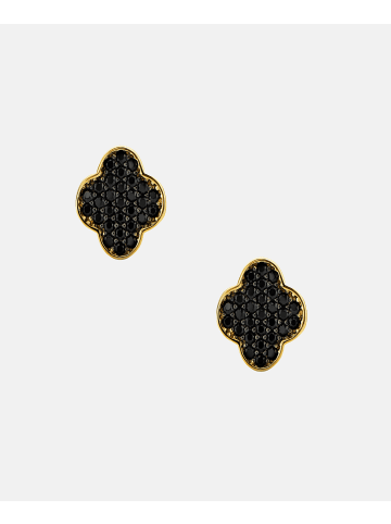 Diamant L'éternel Ohrringe aus 585 Gelbgold