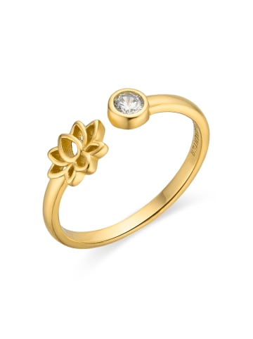 Luxenter Ring Fholie 925er Sterlingsilber-Fholie gold