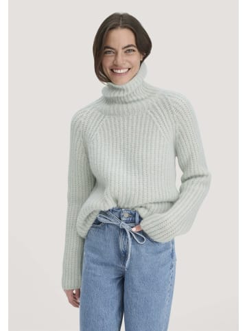 Hessnatur Strick Rollkragenpullover in hellblau