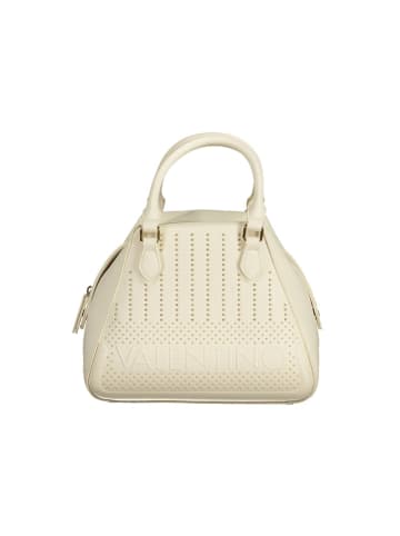 Valentino by Mario Valentino Weiße Polyurethan-Tasche mit Griffen und Schulterriemen