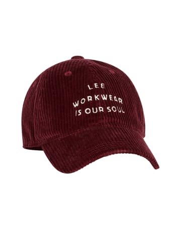 Lee Cap Embroidery Workwear in Port