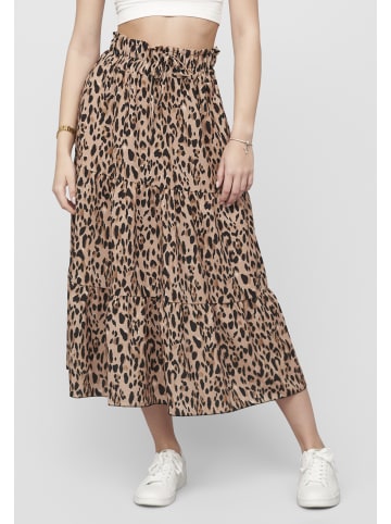 Cloud5ive Maxi Skirt in camel/black