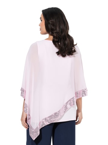 Ulla Popken Bluse in zartrosa