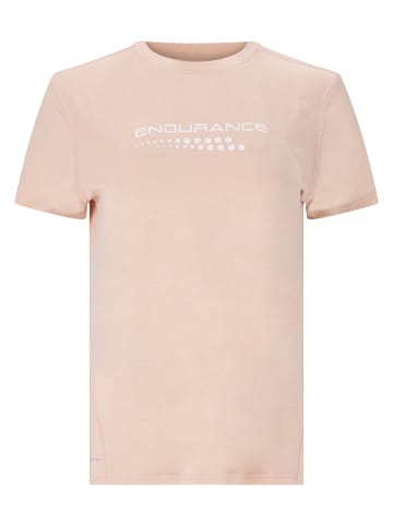 Endurance Funktionsshirt WANGE MELANGE in 4179 Dusty Peach