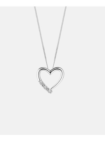 Diamant L'éternel Halskette aus 585 Weißgold mit Diamant
