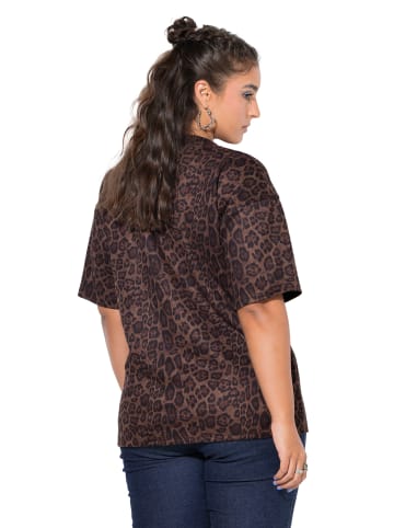 Studio Untold Shirt in tiefes rehbraun