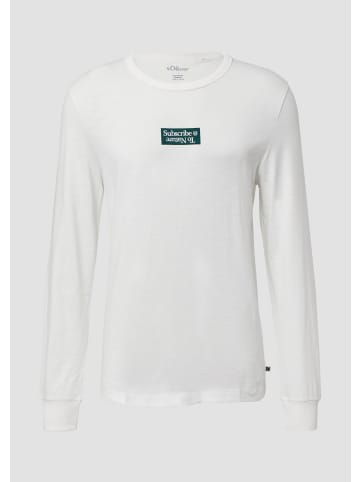 s.Oliver T-Shirt in 01D1_weiß