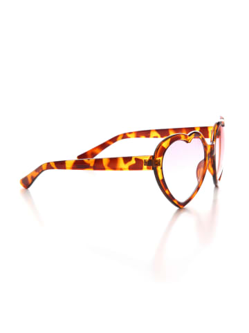 collezione alessandro Sonnenbrille " Heart " in leooptik