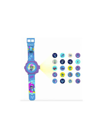 Lilo & Stitch Lilo & Stitch Uhr mit Projektion Praktisch und dekorativ in Blau