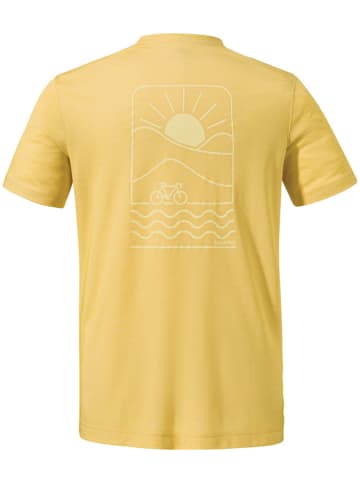 Schöffel T-Shirt "T Shirt Style Galerne MNS" in molten gold